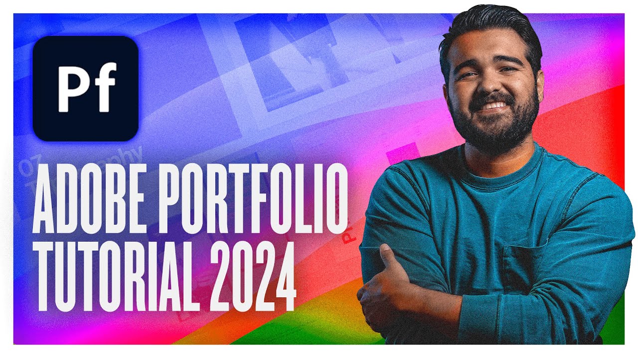 УЧЕБНОЕ ПОСОБИЕ ADOBE ПО ПОРТФОЛИО 2024 | Создайте портфолио графического дизайна!