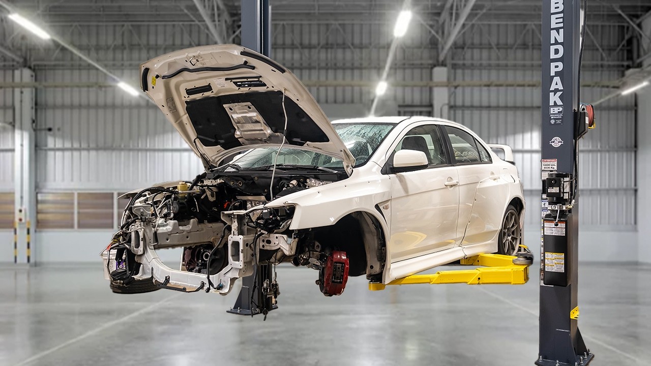 ВОССТАНОВЛЕНИЕ ВЗОРВАННОГО MITSUBISHI EVOLUTION