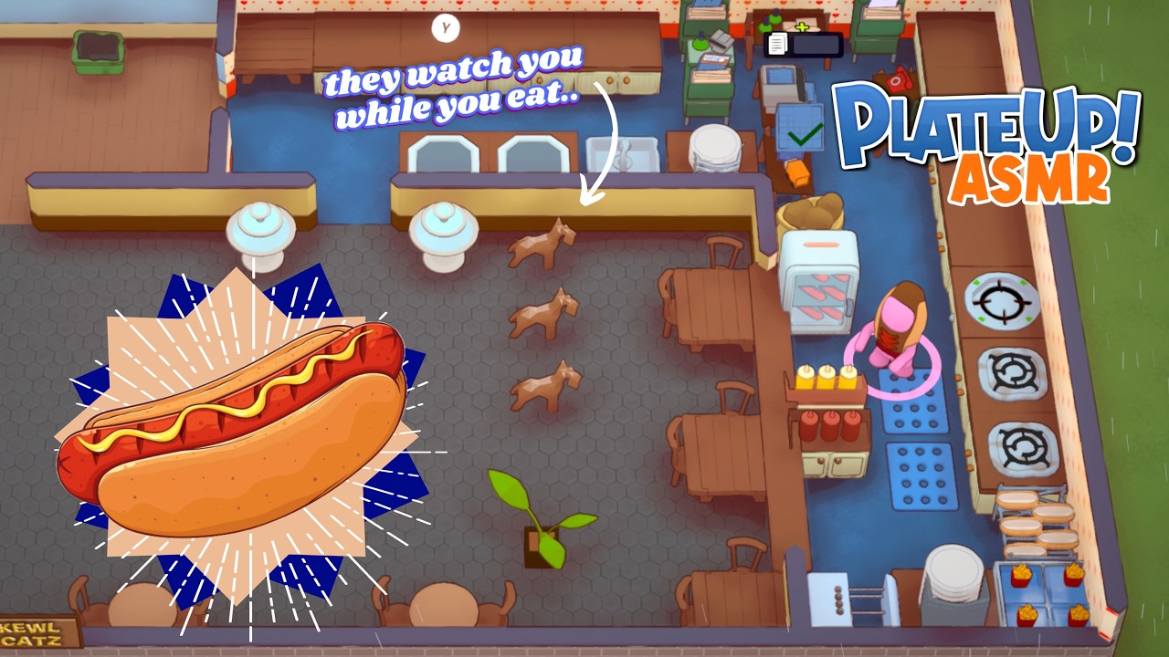 GETCHA FRESH HOT DOGS HERE!!! 🗣️🌭✨ | PlateUp ASMR | Solo | Cozy Longplay