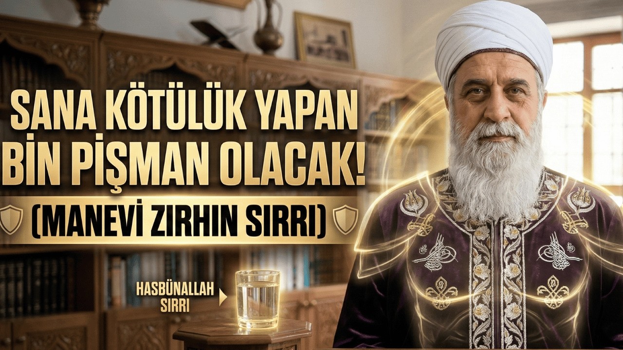 Sana Kötülük Yapanları Bin Pişman Eden Manevi Zırh