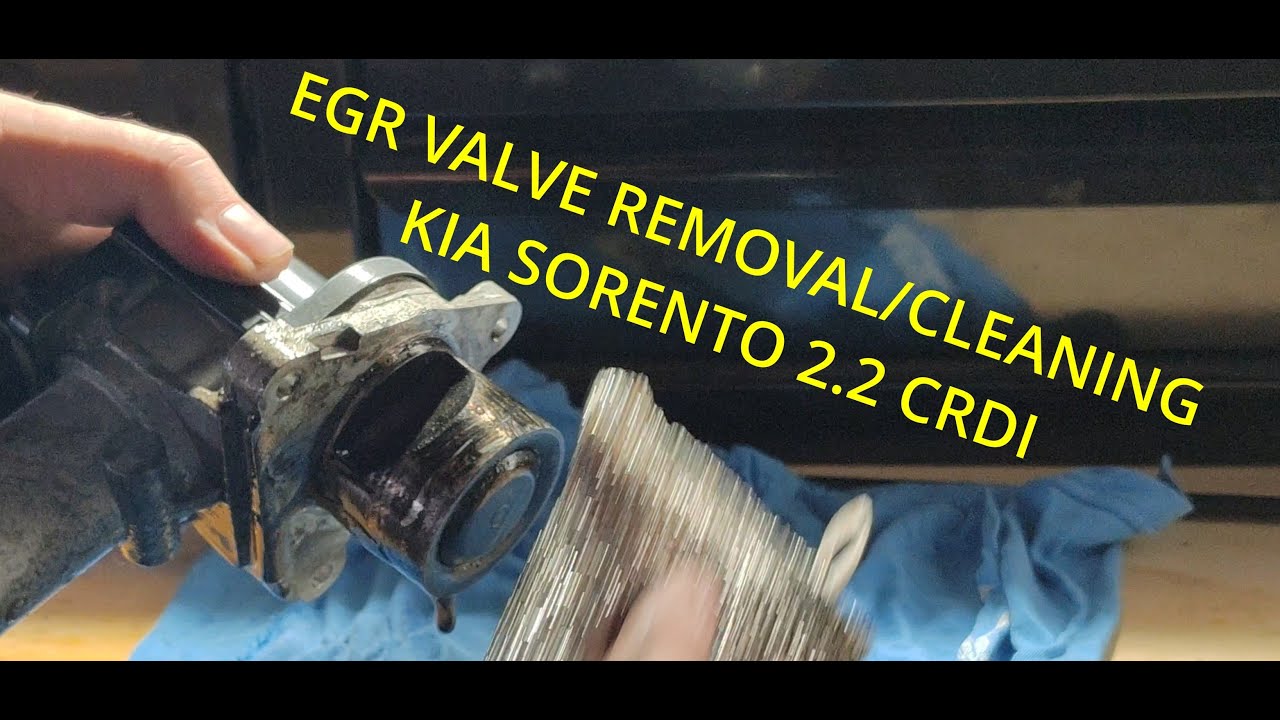 Remove/Clean EGR Valve on a Kia / Hyundai 2.2L CRDI