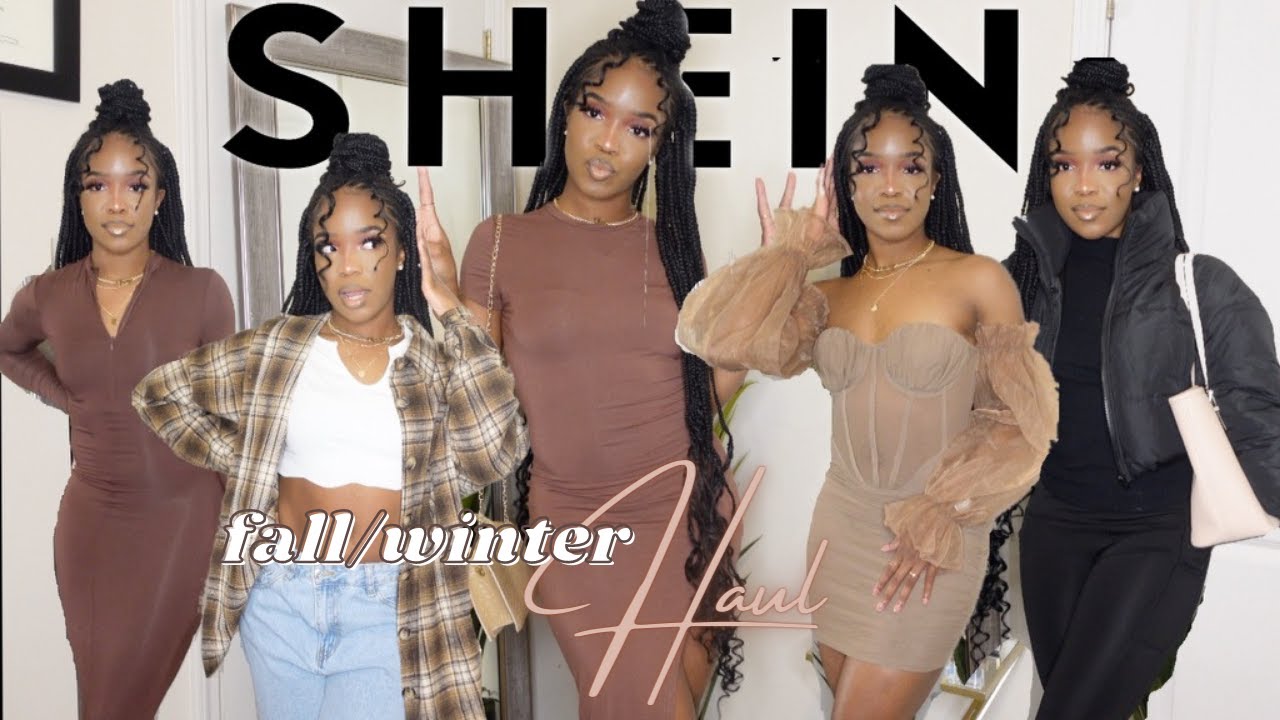 *HUGE* SHEIN TRY-ON HAUL 2022 - AFFORDABLE FALL + WINTER OUTFITS + DINNER DATE FITS | THE REAL CHI