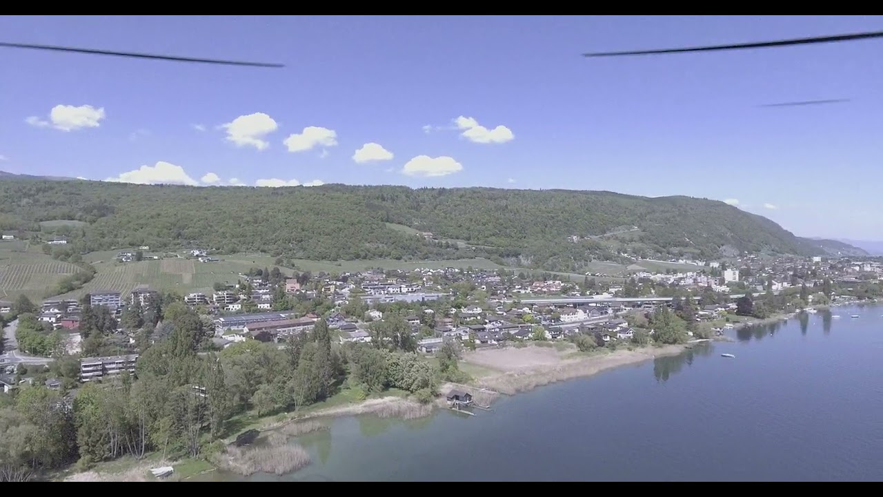 Dji phantom 4 lac de Bienne