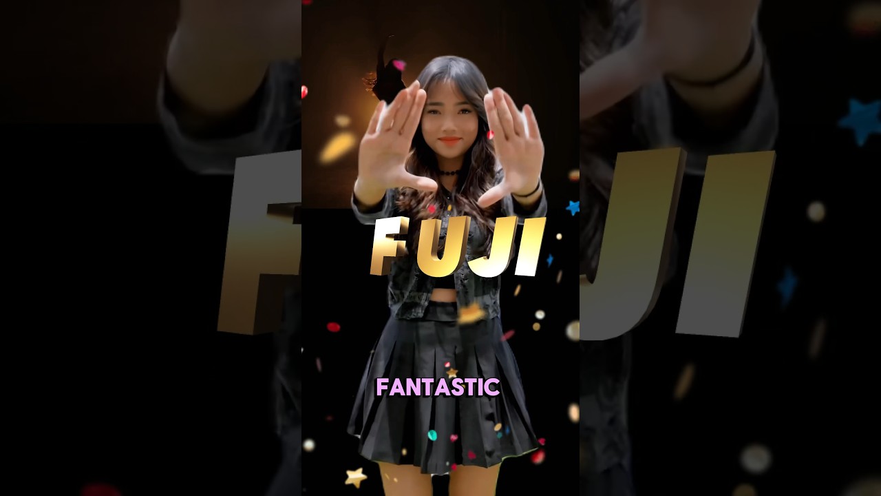 Fuji Tampil Memukau di Video Tiktok 
