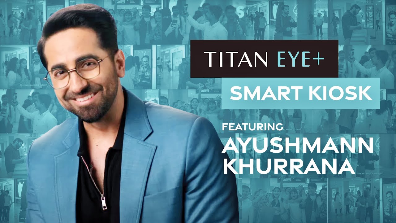 Titan Eye+ unveils 5 innovations with Ayushmann Khurrana innovatively