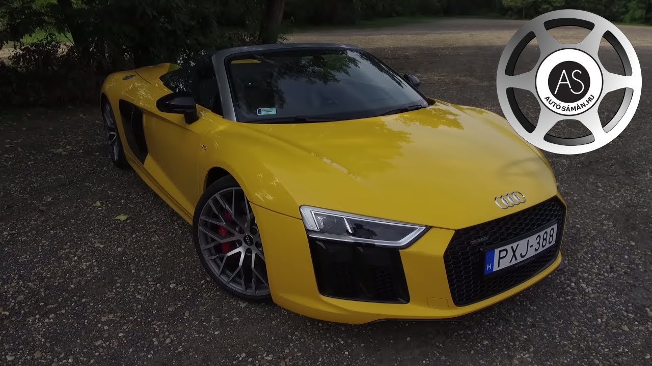 Közel a tökéleteshez: Audi R8 V10 Spyder - AutóSámán