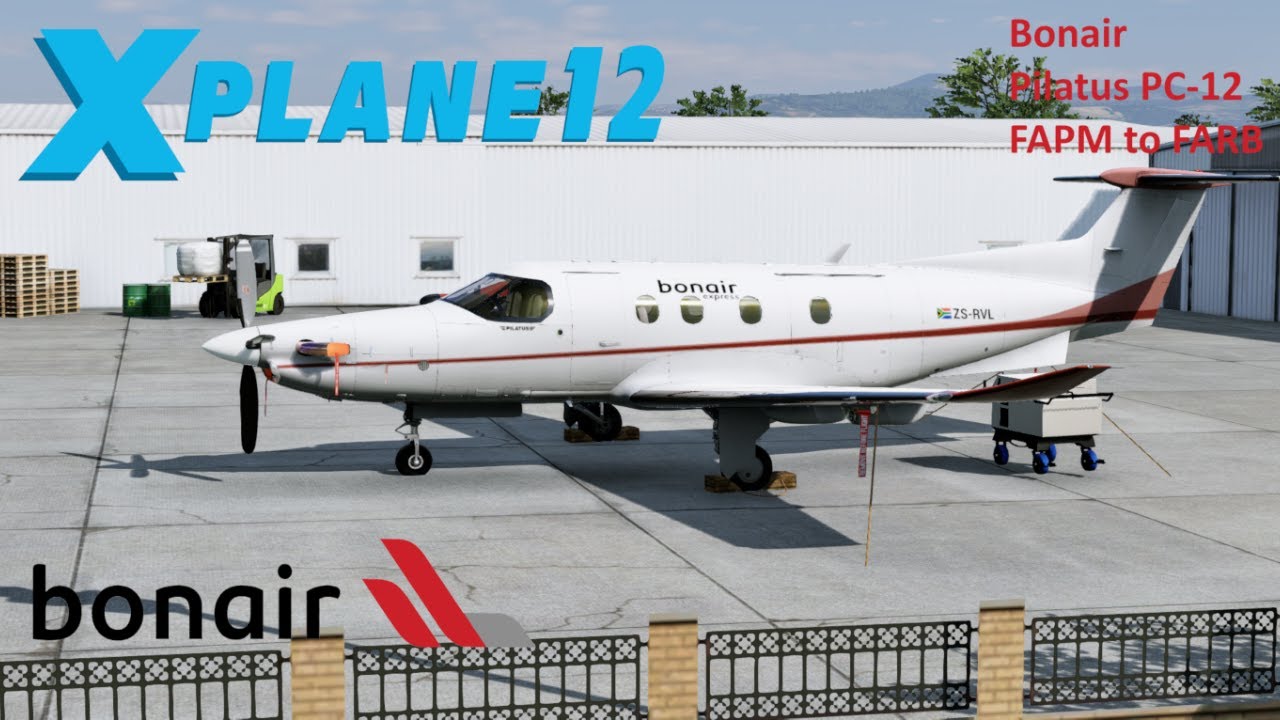 Thranda Pilatus PC-12 | Bonair | FAPM to FARB