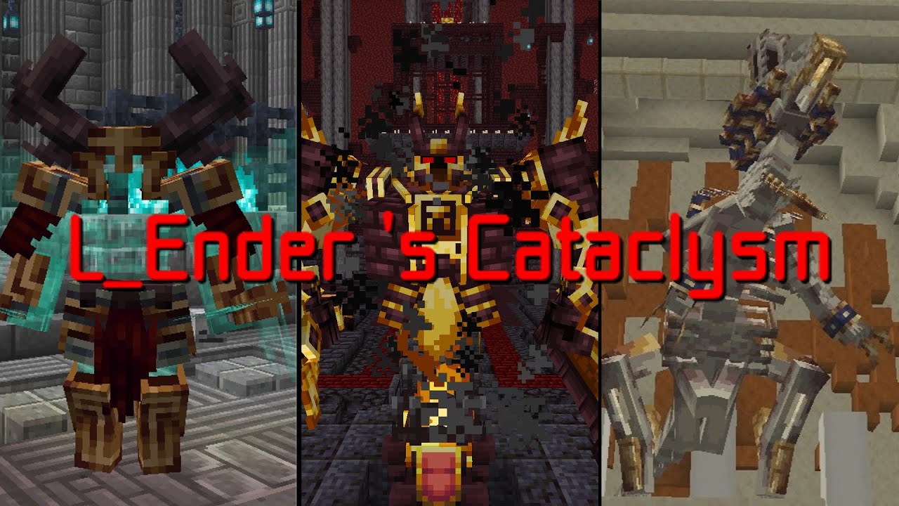 強力なボス、ダンジョン追加MOD、「L Ender 's Cataclysm」解説【ゆっくり実況】Minecraft