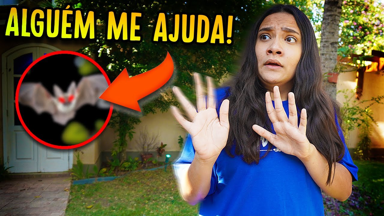 UM ANIMAL MISTERIOSO APARECEU NA MINHA CASA DURANTE A NOITE! - JULIANA BALTAR