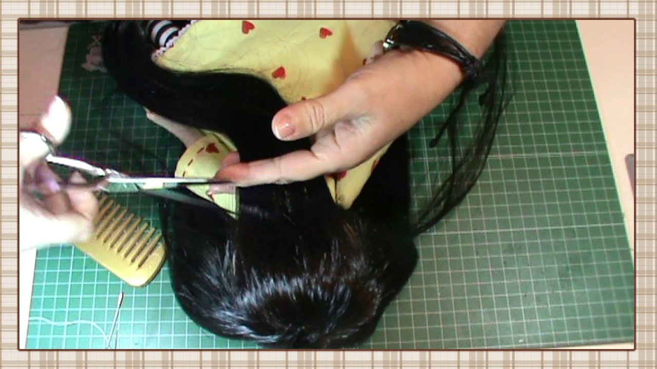 Tutorial inspiración Gorjuss: Pelo sintético