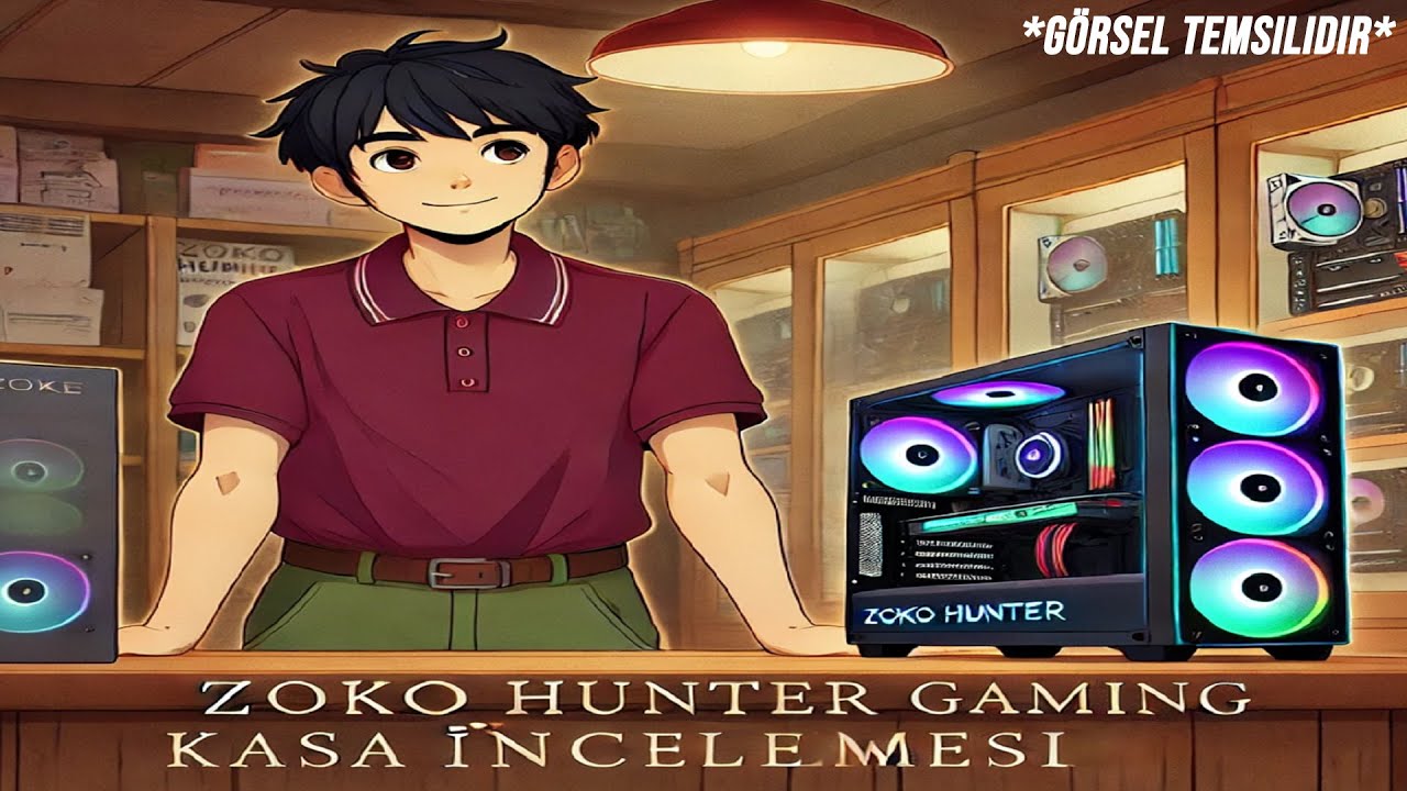 ZOKO HUNTER GAMING OYUNCU KASASI 4*12cm FANLI (DETAYLI İNCELEME)