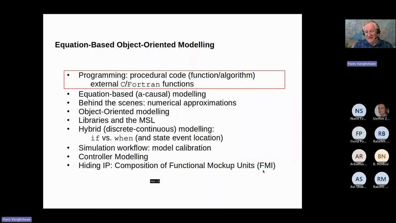 Hans Vangheluwe - 'Equation-Based Object-Oriented modelling of Cyber-Physical Systems with Modelica'