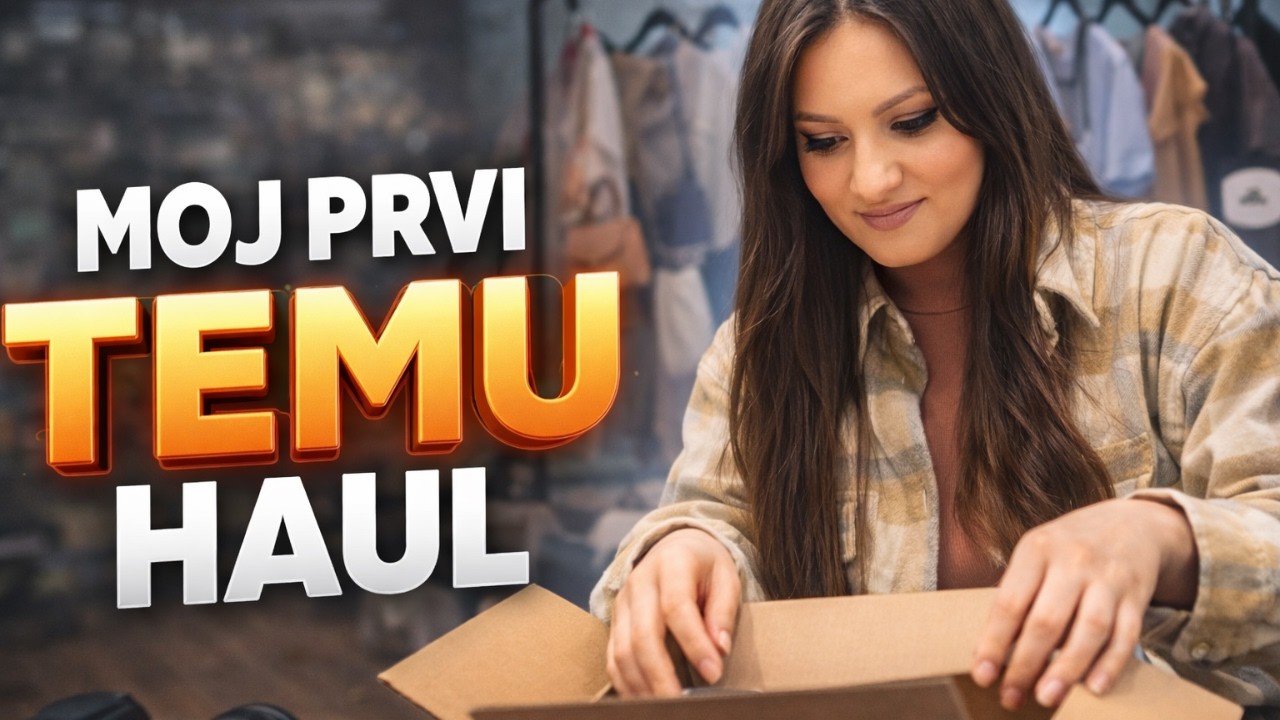 PRVI PUT RADIM TEMU HAUL︱BLIŽI NAM SE PROLJEĆE︱Vlog ☀️