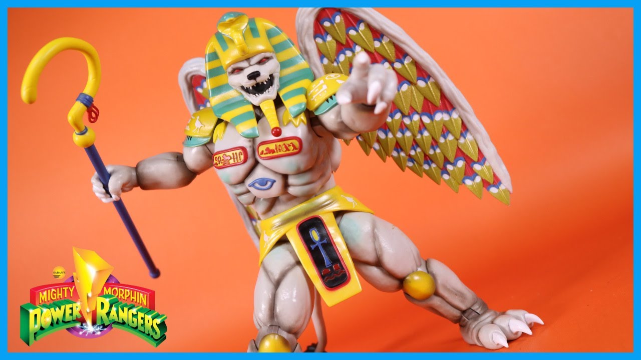 Обзор фигурки Короля Сфинкса из второй волны серии Super7 Ultimates! Mighty Morphin Power Rangers