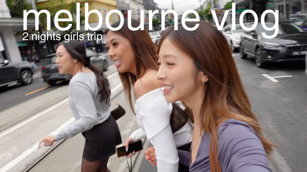 【Melbourne Vlog】🇦🇺☕️ Rainy weekend, cafe & wine bar, shopping, TAEYANG concert *we were sooo late* 😭
