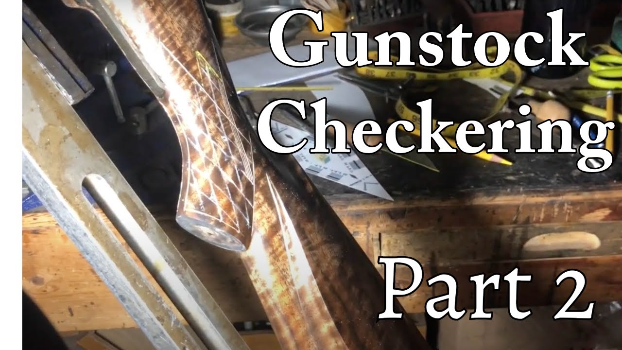 Gunstock Checkering Part 2 - Building the Pattern