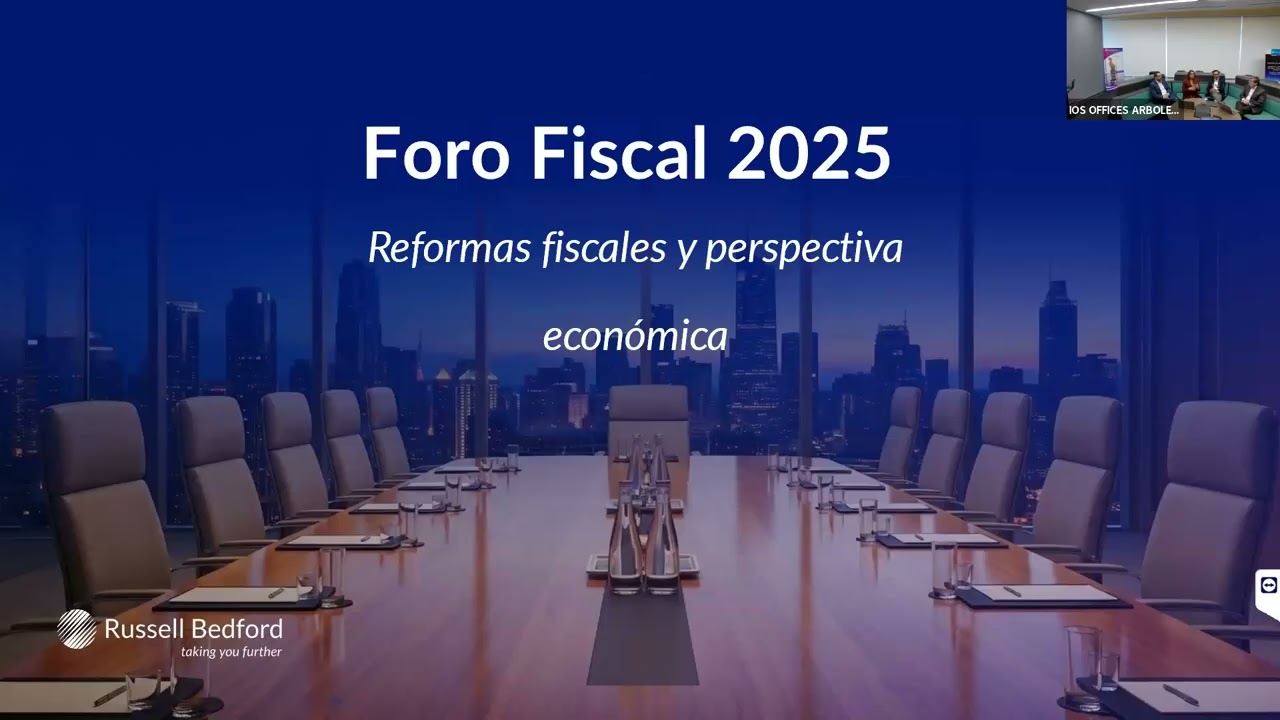 Webinar   Foro Fiscal 2025