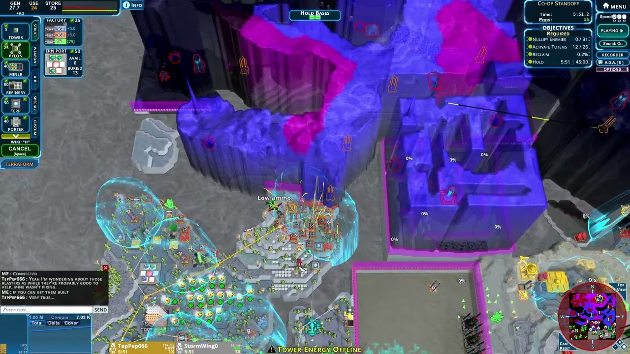 Creeper World 4 | CO-OP StandOff | 2376 | Mverse 7 Failed 2 Ep 35
