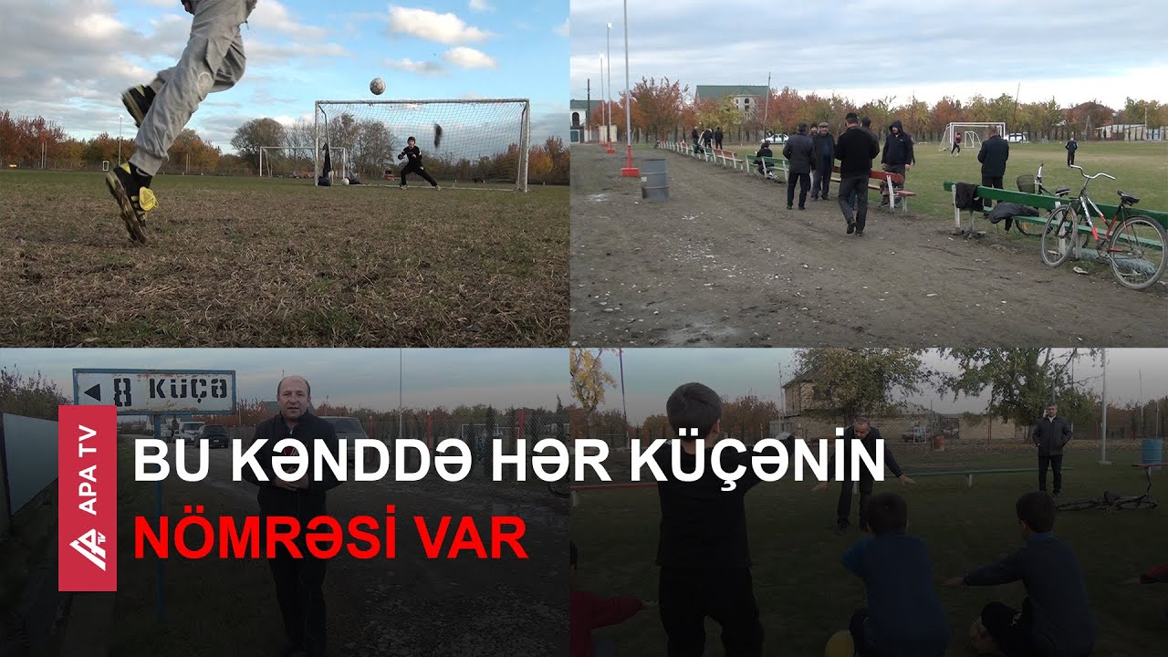 Xaçmazda kənd sakinləri öz hesablarına kəndi abadlaşdırıb, stadion qurub, ağaclar əkdilər – APA TV