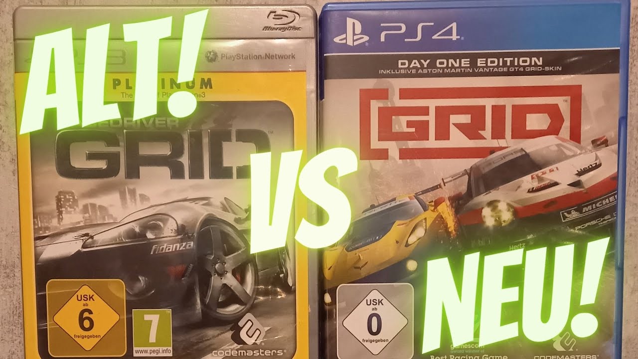 Alt gegen Neu! Racedriver GRID (2008) vs. GRID (2019), ist neu immer besser?