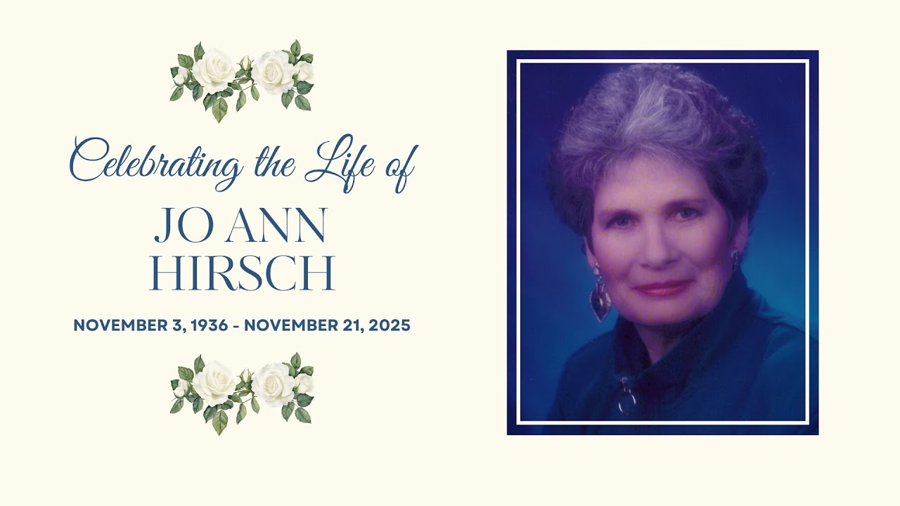 Jo Ann Hirsch Celebration of Life