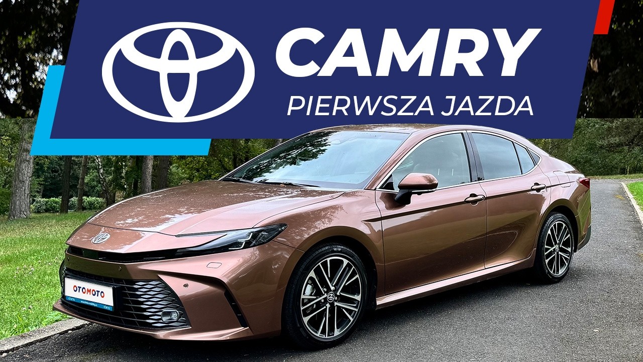 Toyota Camry 2024 to sedan, kt&oacute;rego pożądają Polacy! | Pierwsza jazda OTOMOTO News | OML