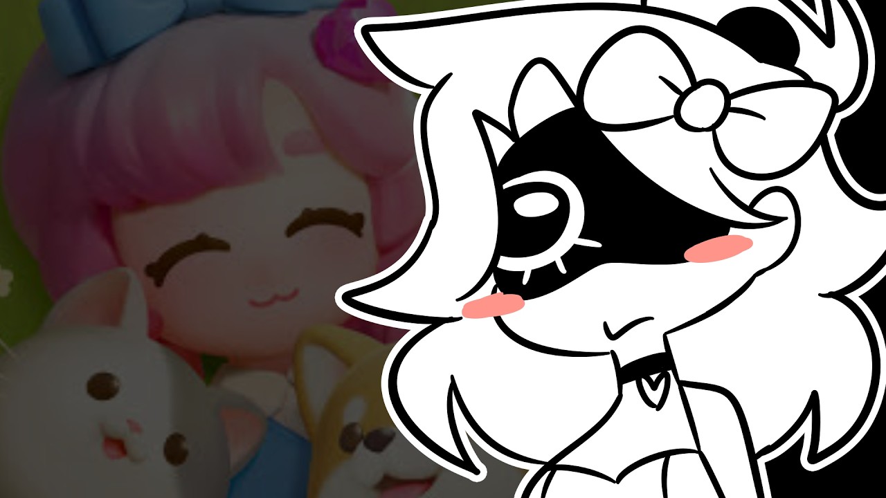 Jugando de manera muy girly idk
