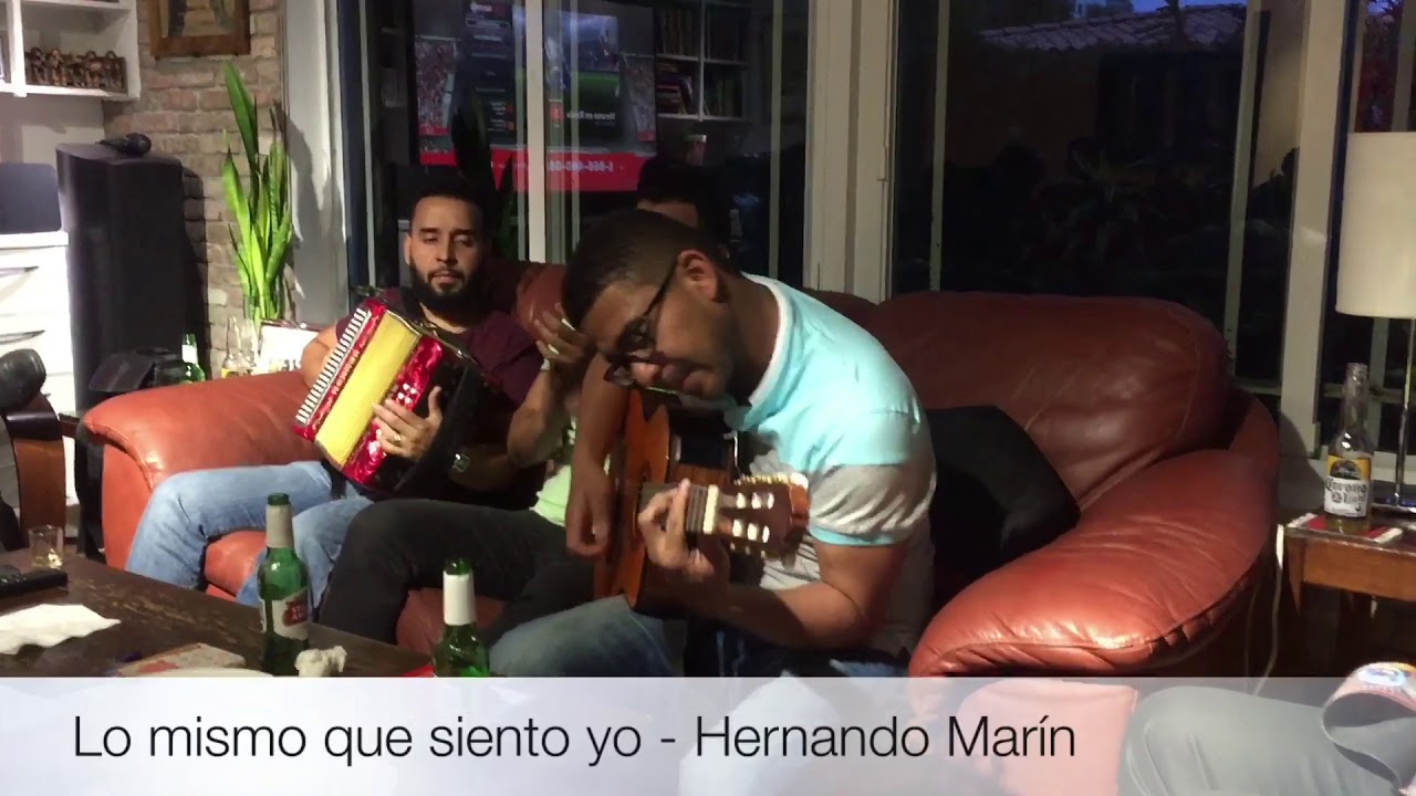 Lo mismo que siento yo - Hernando Marín
