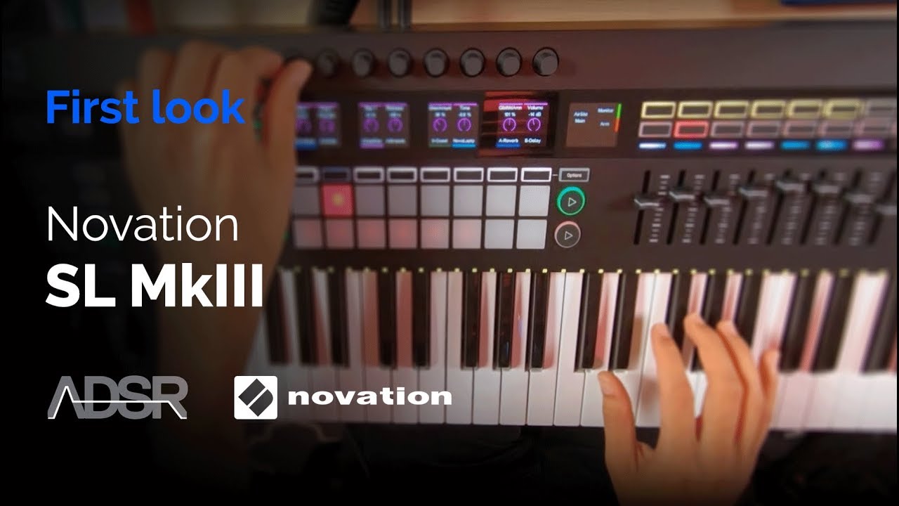Novation 61 SL MkIII - First Look