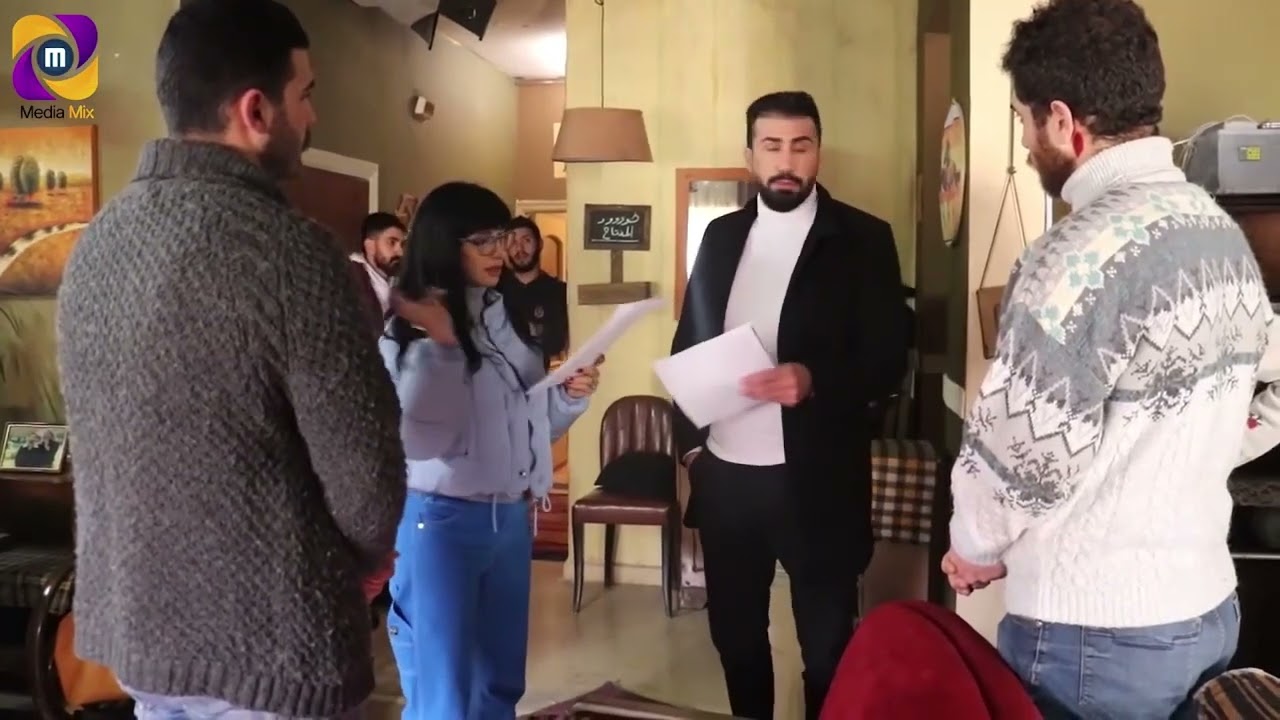 كواليس مسلسل كسر عضم