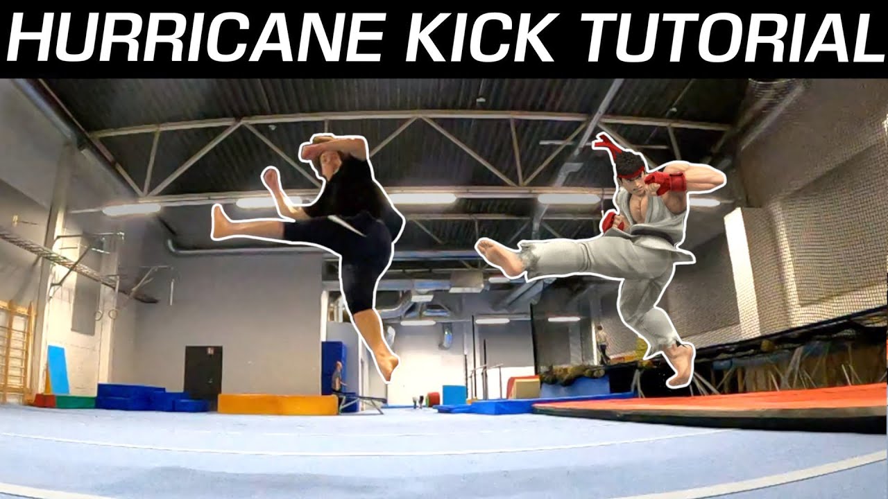 Hurricane Kick Progression Line - Tricking Tutorial