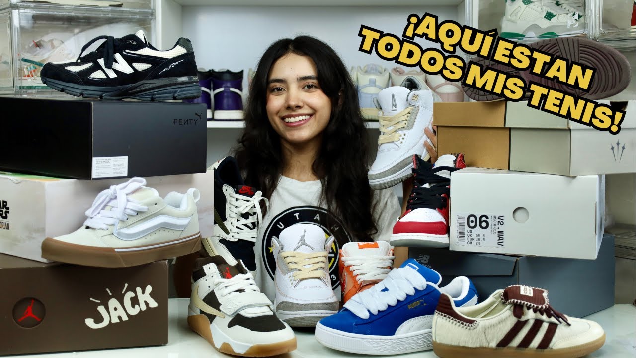¡Les muestro mi COLECCIÓN DE SNEAKERS! Actualización 2024 🔥 I Paris Servin
