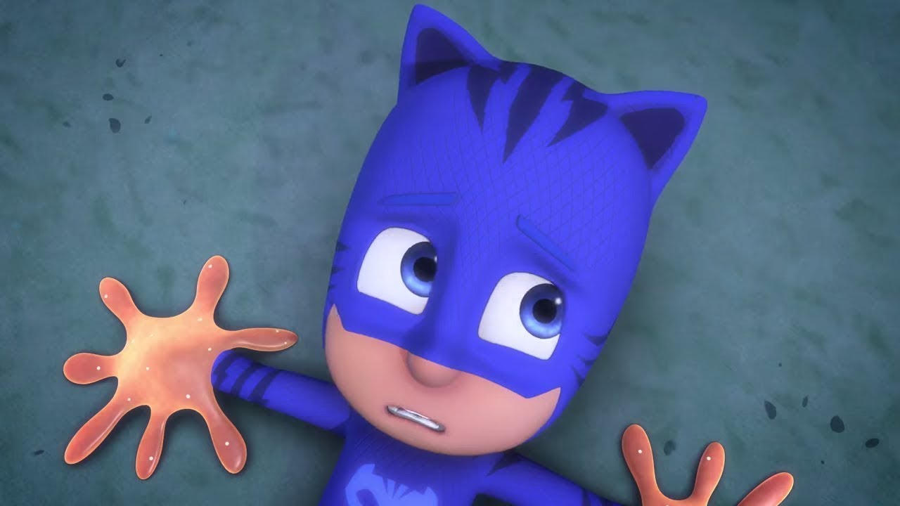 Heroes en Pijamas | Culpa al tren Ululette | Dibujos Animados Nuevos #1