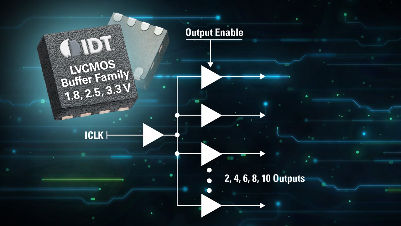 5P1103 / 5P1105 Programmable Fanout Buffers by IDT