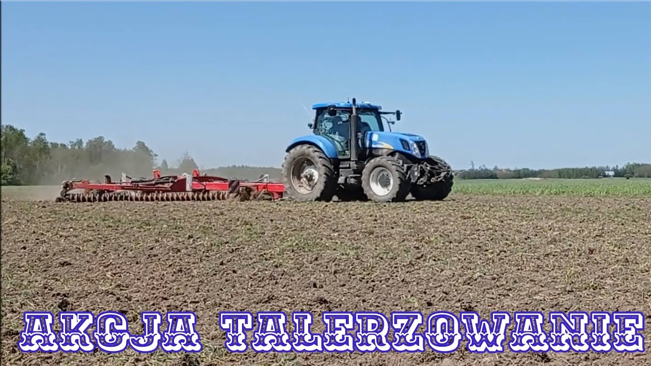 Akcja talerzowanie. 😱Smerf i deutzh fahr w akcji🚜😱Uprawa pod słonecznik.🌱🌿