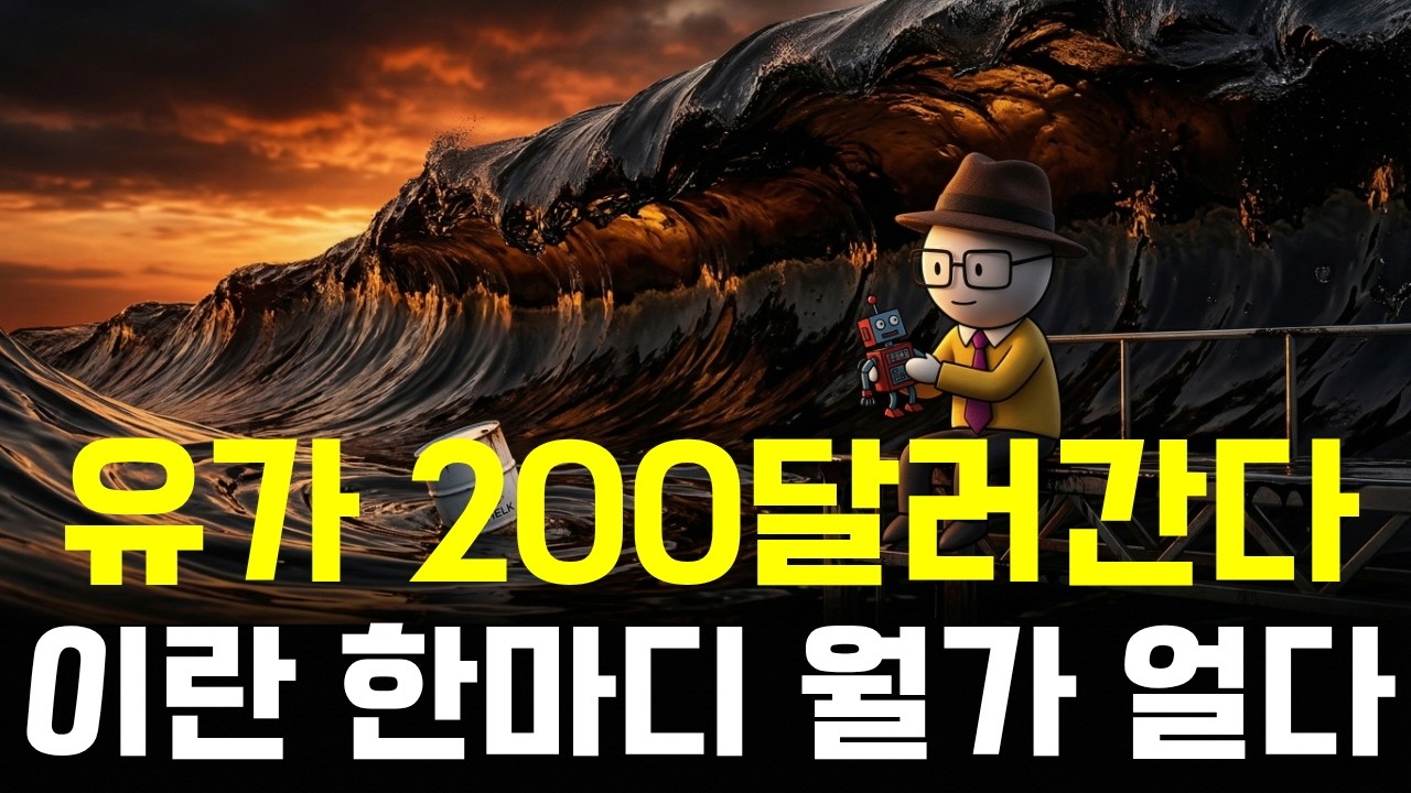 유가 200달라간다는 이란의 경고장에 얼어붙은 세계경제