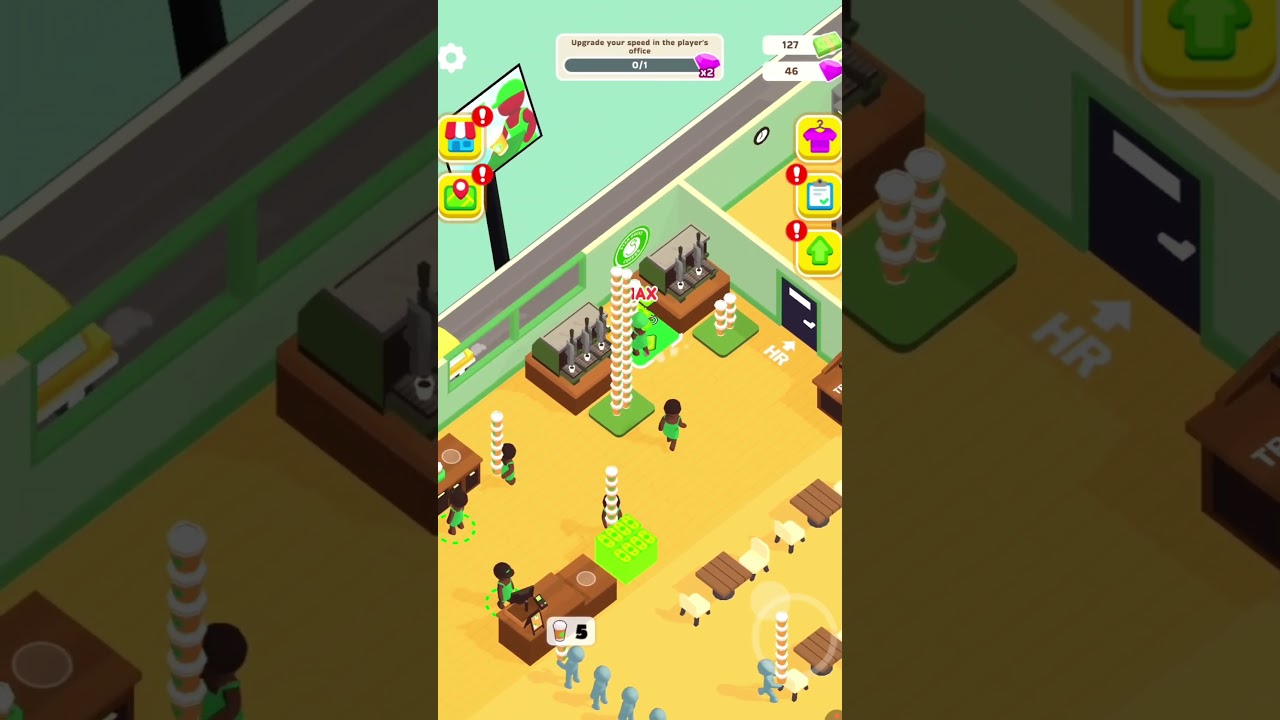coffee making game ☕ #games #shortsfeed #shortvideo #shorts #coffeebreak #cafe #comedy #coffee #game