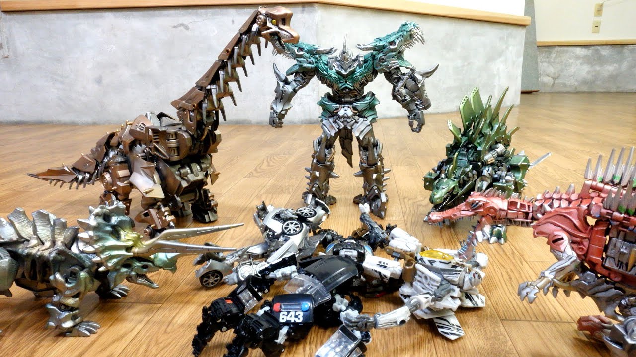 トランスフォーマー　ダイノボット　ストップモーション　transformers dinobots stopmotion 　ゾイド　zoids　コマ撮り