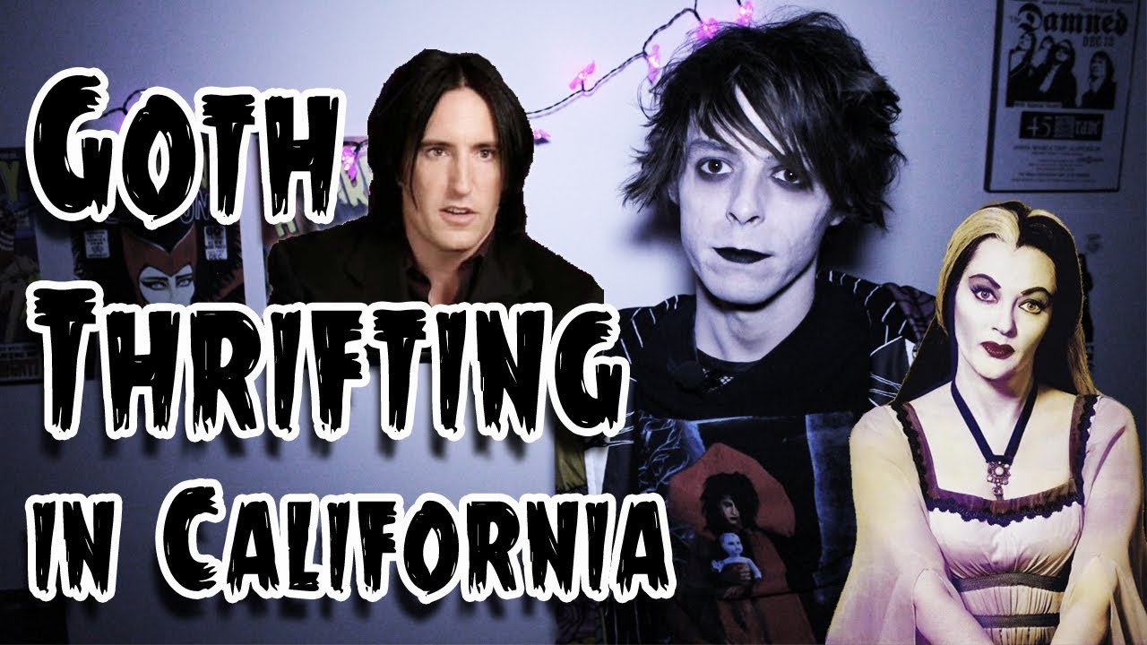 Goth Thrifting in California (Plus Vinyl Restoration) - GothCast