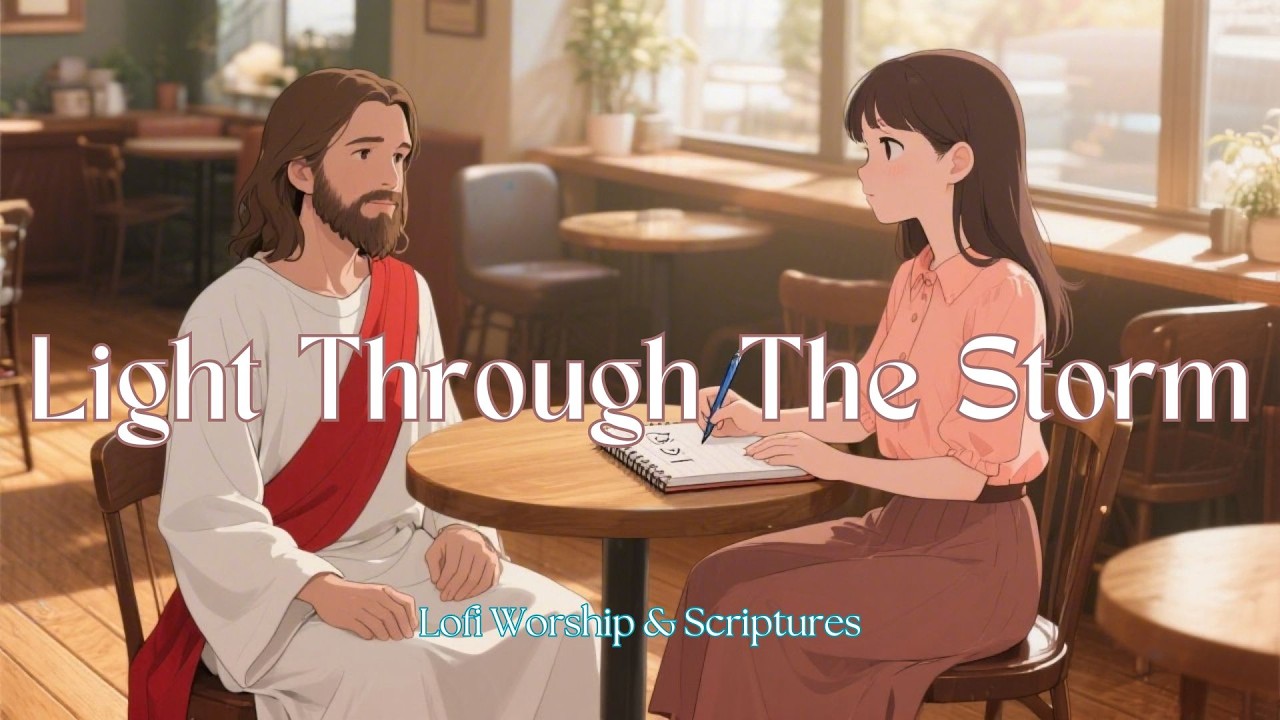 Light Through the Storm | Calm Lofi Christian Worship & Scripture