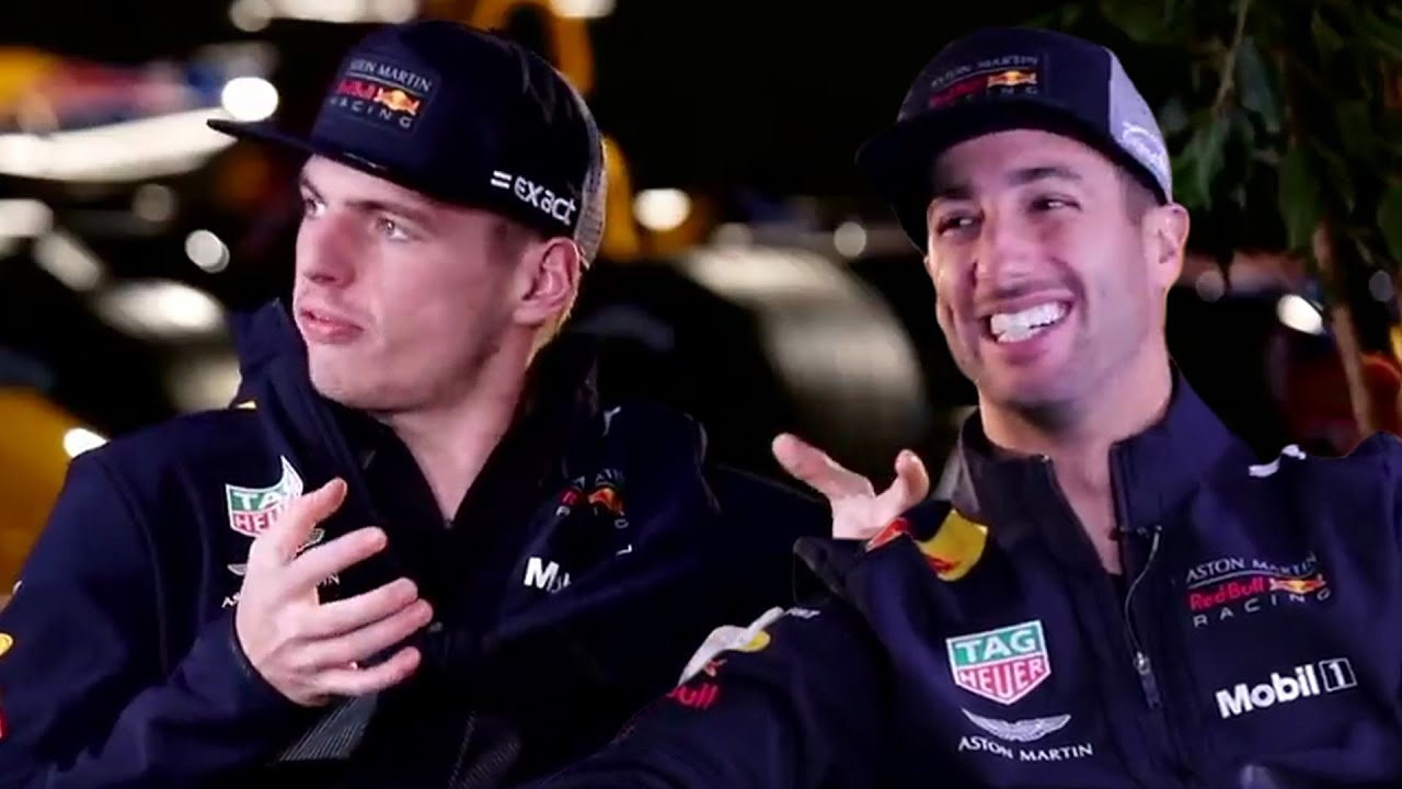 On The Sofa with Daniel Ricciardo and Max Verstappen...
