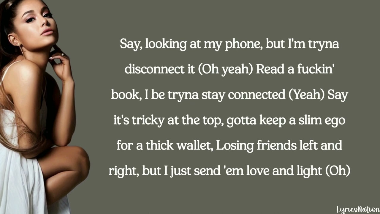 Ariana Grande - just like magic (lyrics)