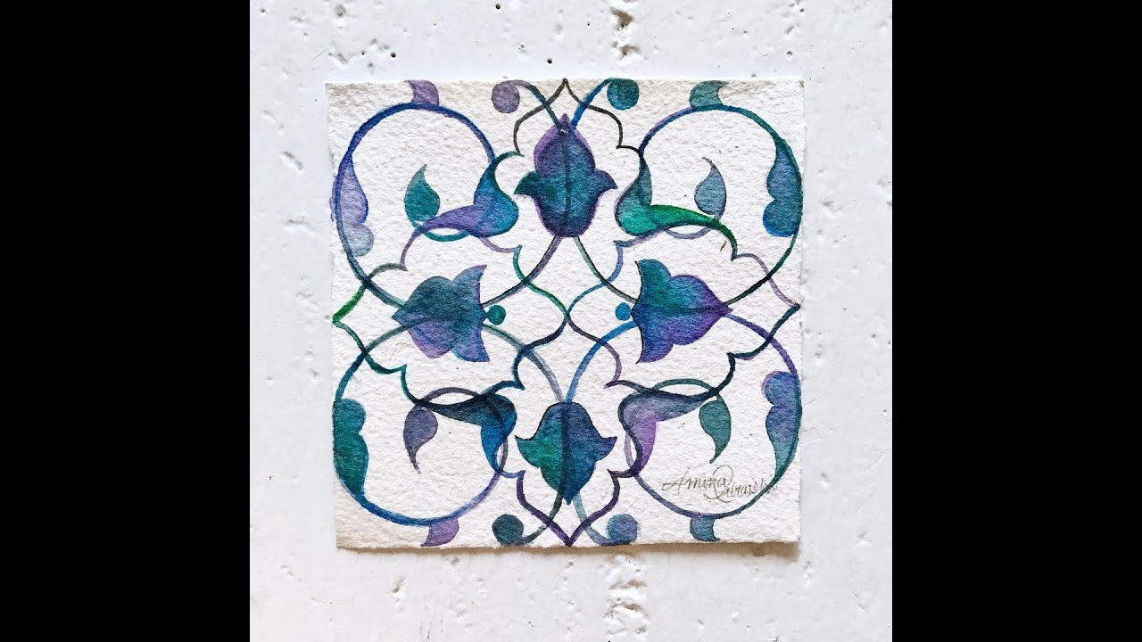 Amina Quraishi | Biomorphic Floral Pattern