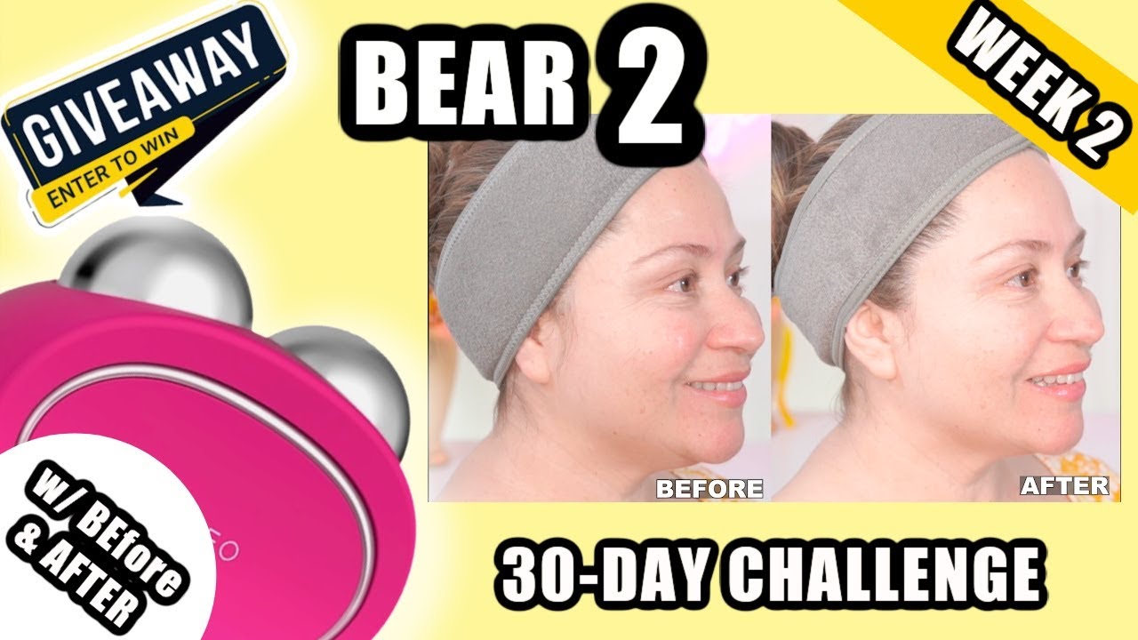 FOREO BEAR 2 | WEEK 2🔸 30-DAY CHALLENGE | DEMO + BEFORE & AFTERS 