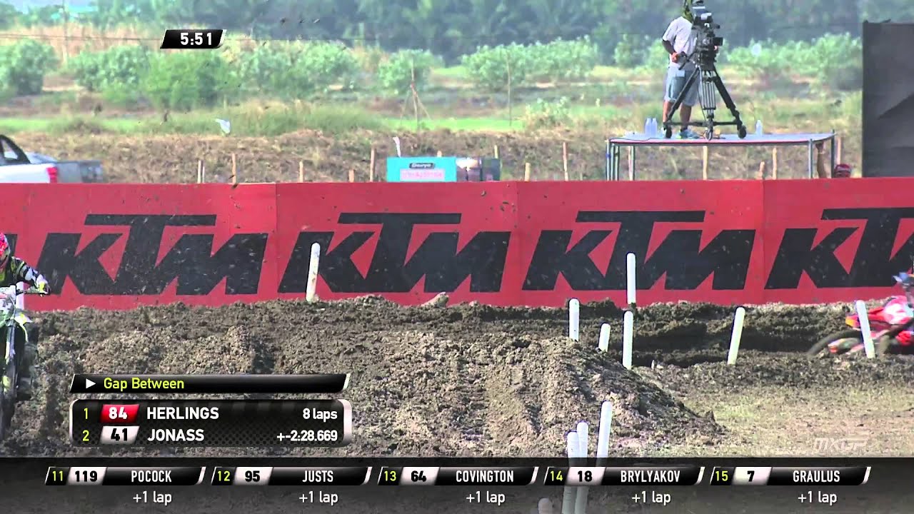 MXGP of Thailand 2015 MX2 FULL Qualifying Race - motocross