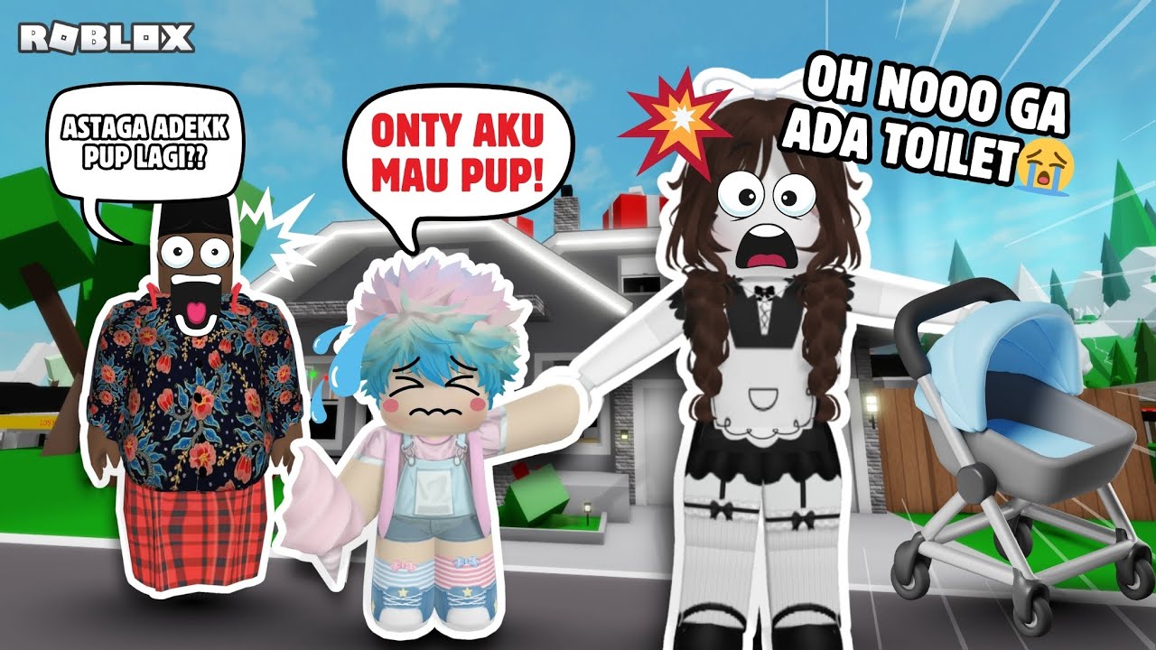24 JAM MENGURUS BAYI CENGENG😵‍💫 TAPI GEMOY KOK HEHE👶🏻 @iqbalparker @DodoGulali I Roblox Indonesia