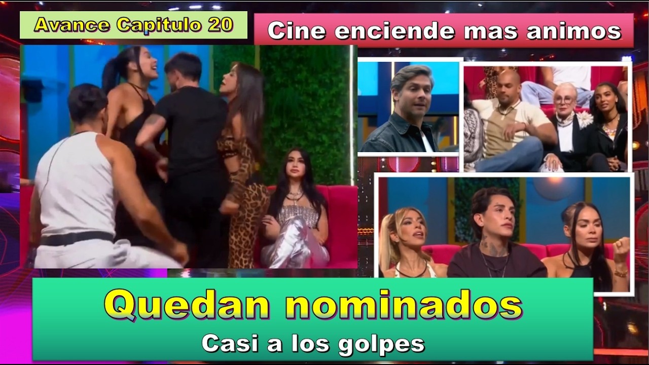 Casi a los golpes Caeli y Laura G Quedan nominados el cine prende todo Avance Capitulo 20 LCDLF USA