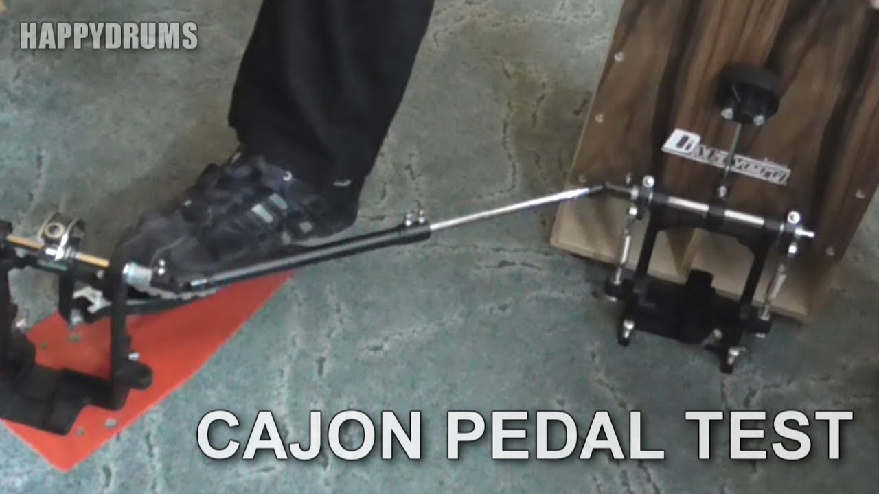 Millenium CP-777 Cajon Pedal Test & Tipps [Happydrums]