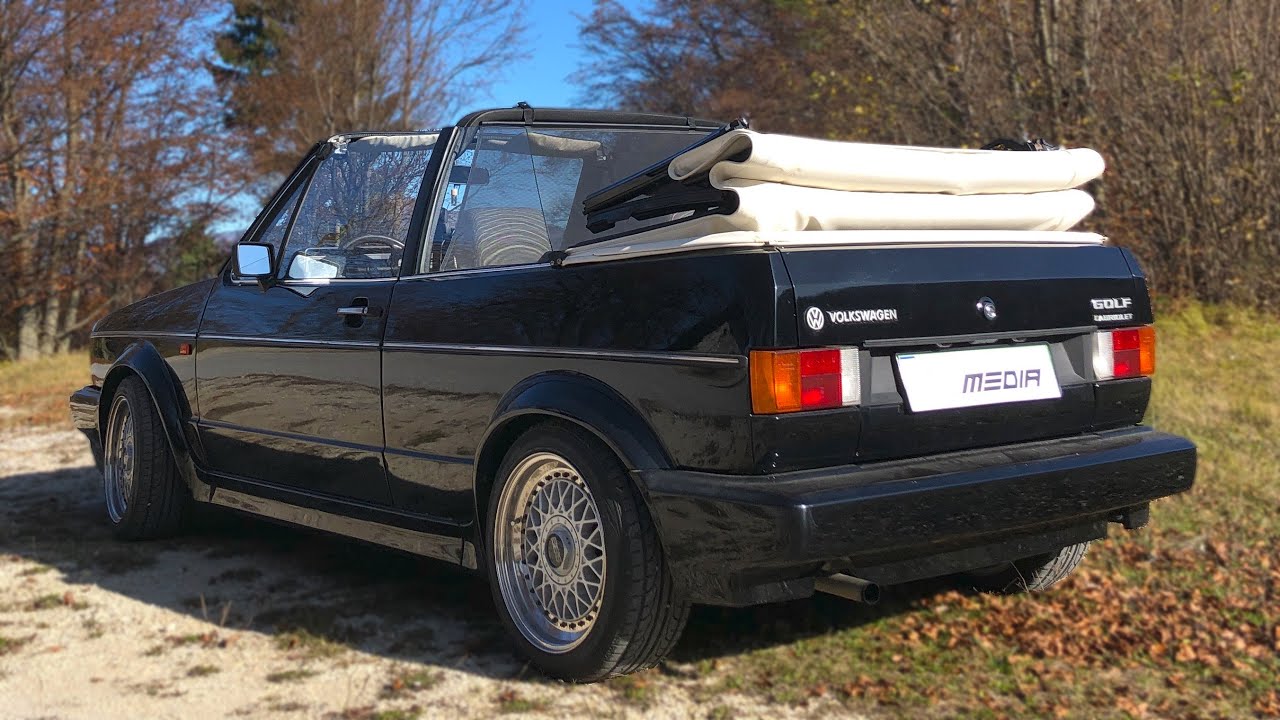 1988 VW GOLF CABRIOLET | 4K POV TEST DRIVE