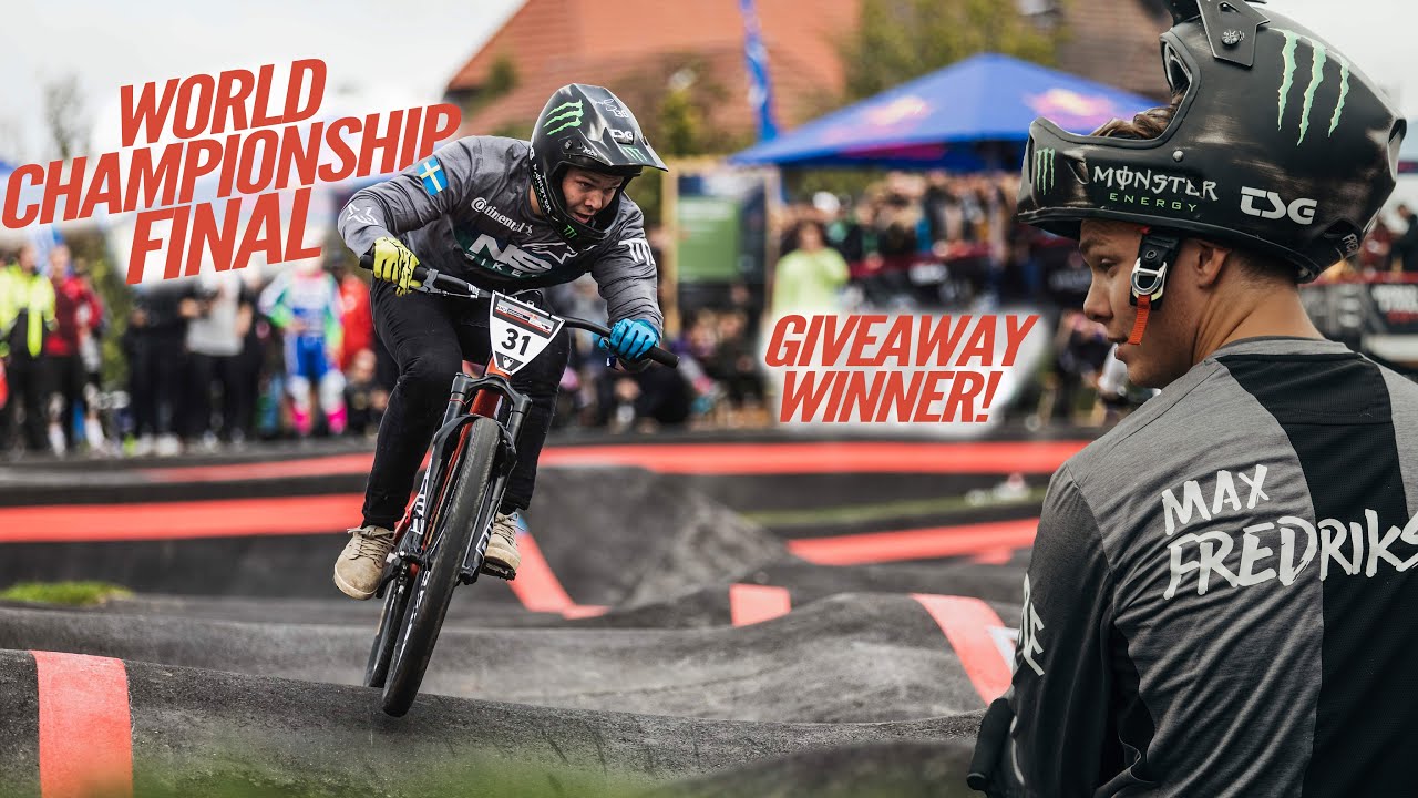 DAY OF FINALS AT PUMP TRACK WORLD CHAMPIONSHIPS!! *Giveaway Winner*